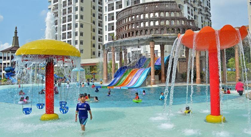 Apartments & Free Access To Waterpark At B Lagoon Melaka Екстериор снимка